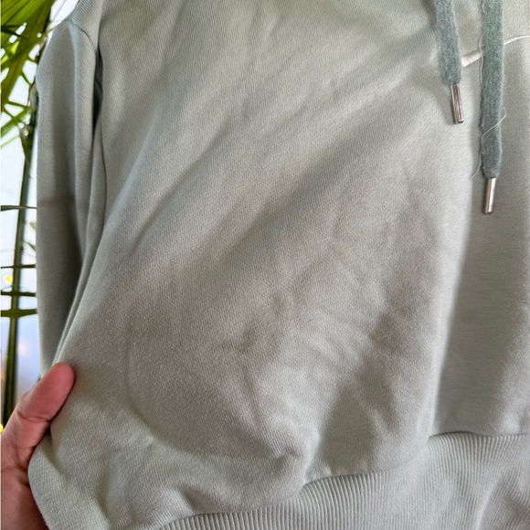 Nike Green Cropped Hoodie - Picture 5 of 5